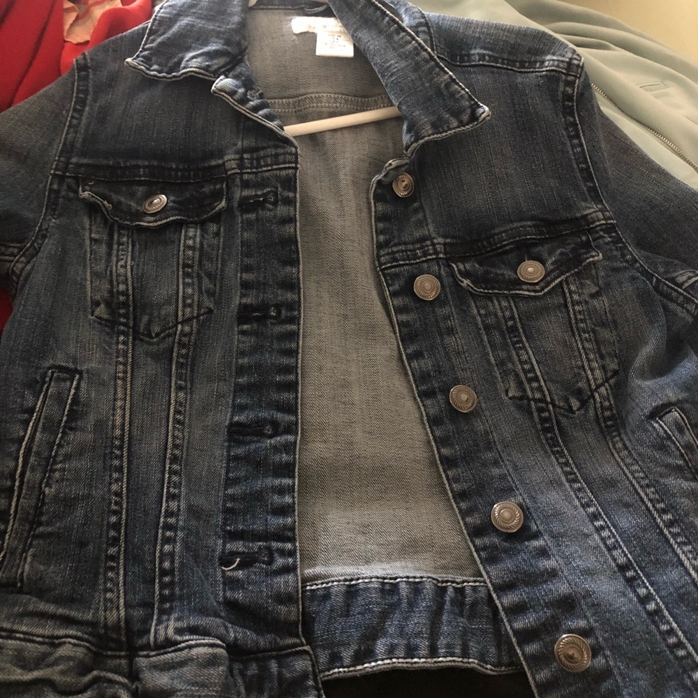 H &M L.O.G.G dark denim jacket